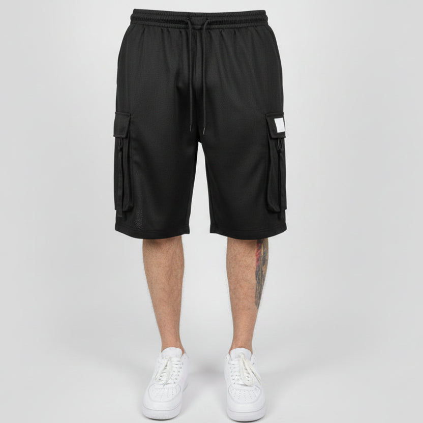 Rückansicht der Herren Casual Shorts im koreanischen Stil