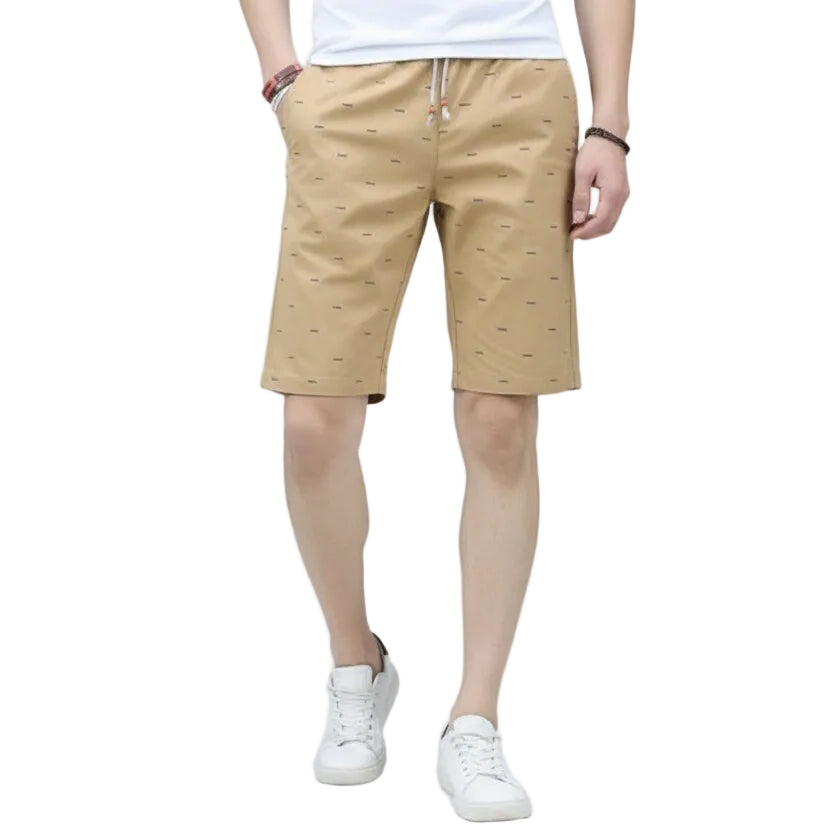 Rückansicht der leichten Herren Casual Shorts