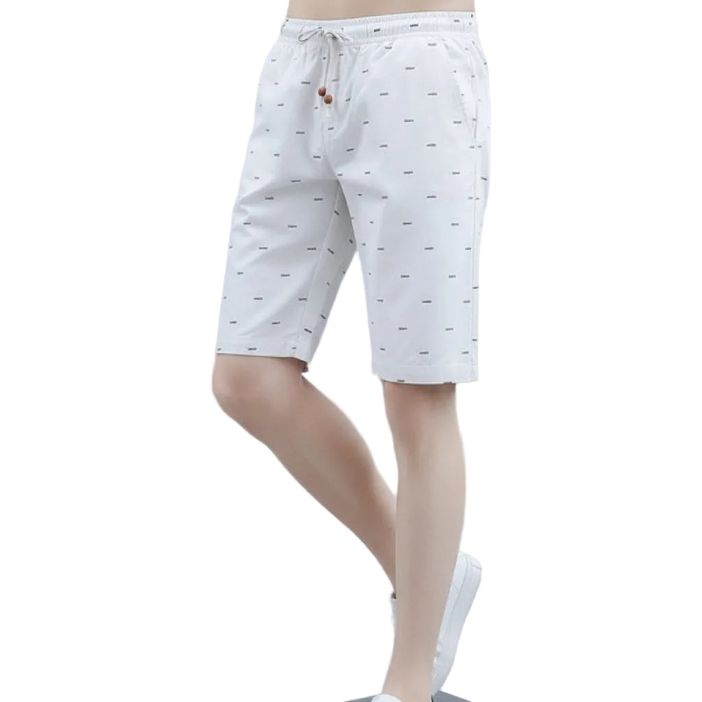 Herren Sommer Baumwoll Shorts Vorderansicht leicht und atmungsaktiv